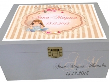 Кутия за дрехи с име на дете 2