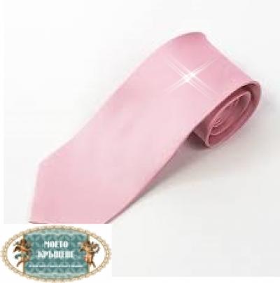 Розова вратовръзка за малки джентълмени