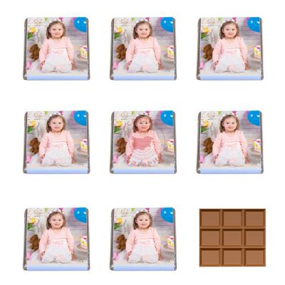 Белгийски Шоколад със снимка на дете