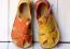 Жълто оранжеви сандали