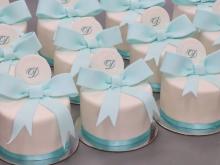 Мини торти с панделки