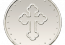 Сребърна монета Света Богородица с младенеца
