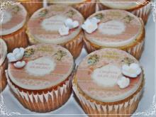 Капкейк Моето Кръщене с име и дата