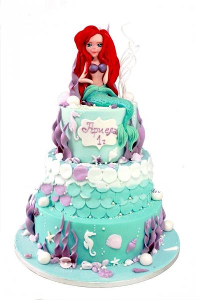 Торта за рожден ден Ариел
