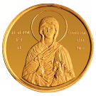 Позлатена монета Света Мария Магдалена