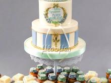 Декораторска торта за кръщене Алек