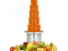 Шоколадов фонтан под наем с оранжев шоколад