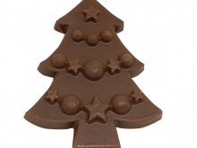 Шоколадова елха за новата 2020 г