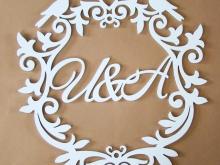 Топер за торта Арт дизай 1