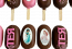 Шоколадови сладки на клечка с име на дете