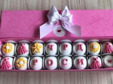 Кутия декорирани бонбони Рая