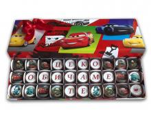 Луксозна кутия шоколадови бонбони Маккуин