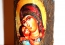 Червено вино с икона на Богородица +украса