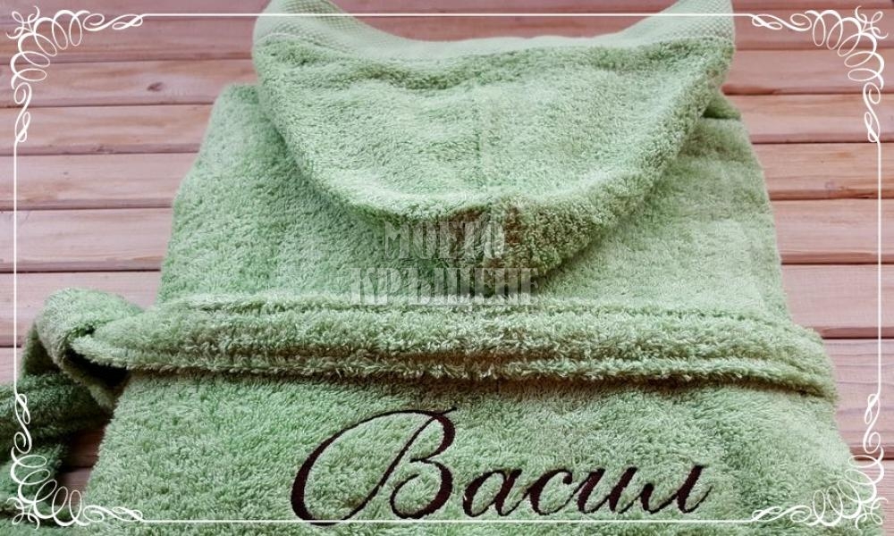 Бродерия на халат